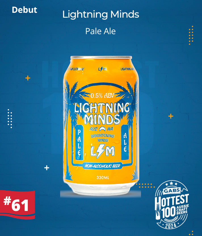 Lightning Minds Debuts at #61 in 2024 GABS Hottest 100