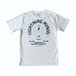 "REACHING HANDS" WHITE TEE