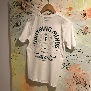 "REACHING HANDS" WHITE TEE